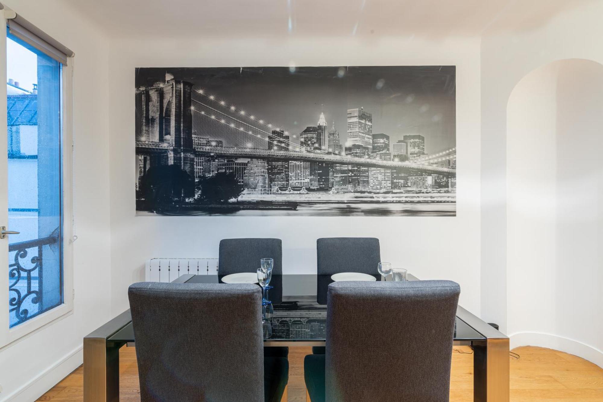Luxurious 1 Bedroom Tour Eiffel Saint Dominique Free Netflix Paris Luaran gambar