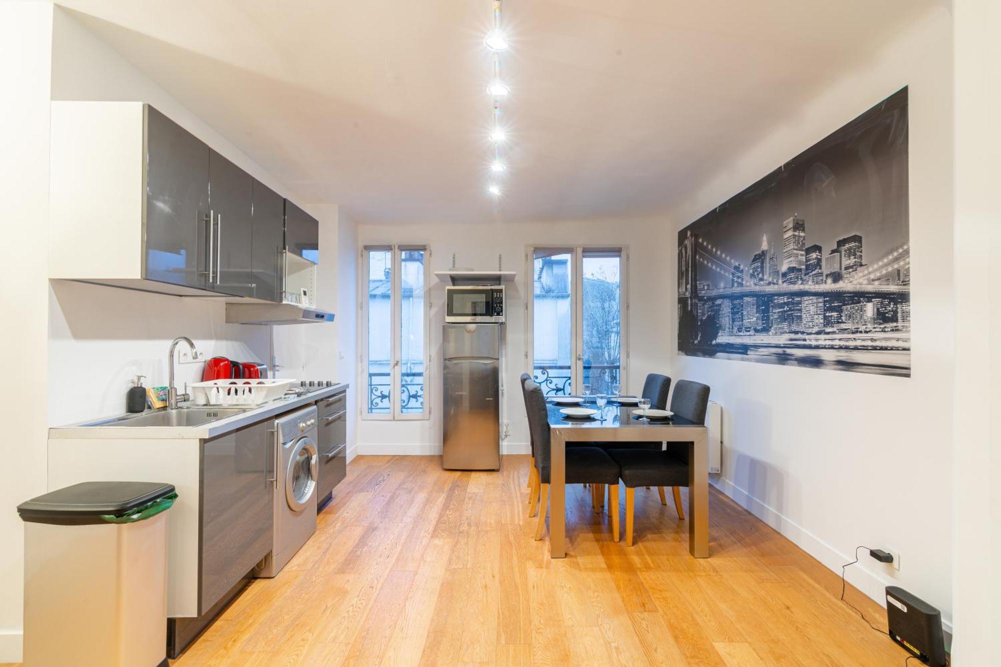 Luxurious 1 Bedroom Tour Eiffel Saint Dominique Free Netflix Paris Luaran gambar