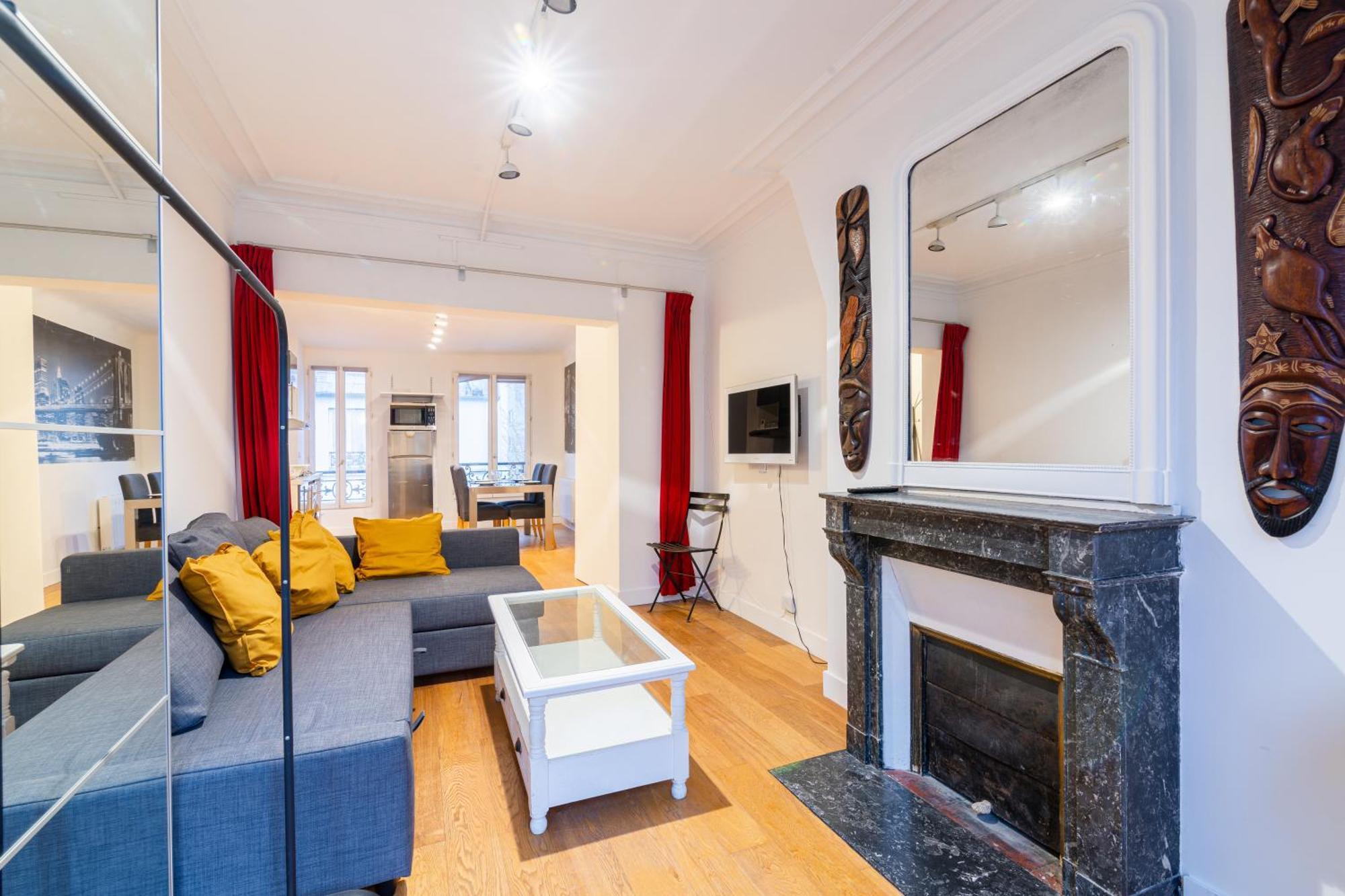 Luxurious 1 Bedroom Tour Eiffel Saint Dominique Free Netflix Paris Luaran gambar