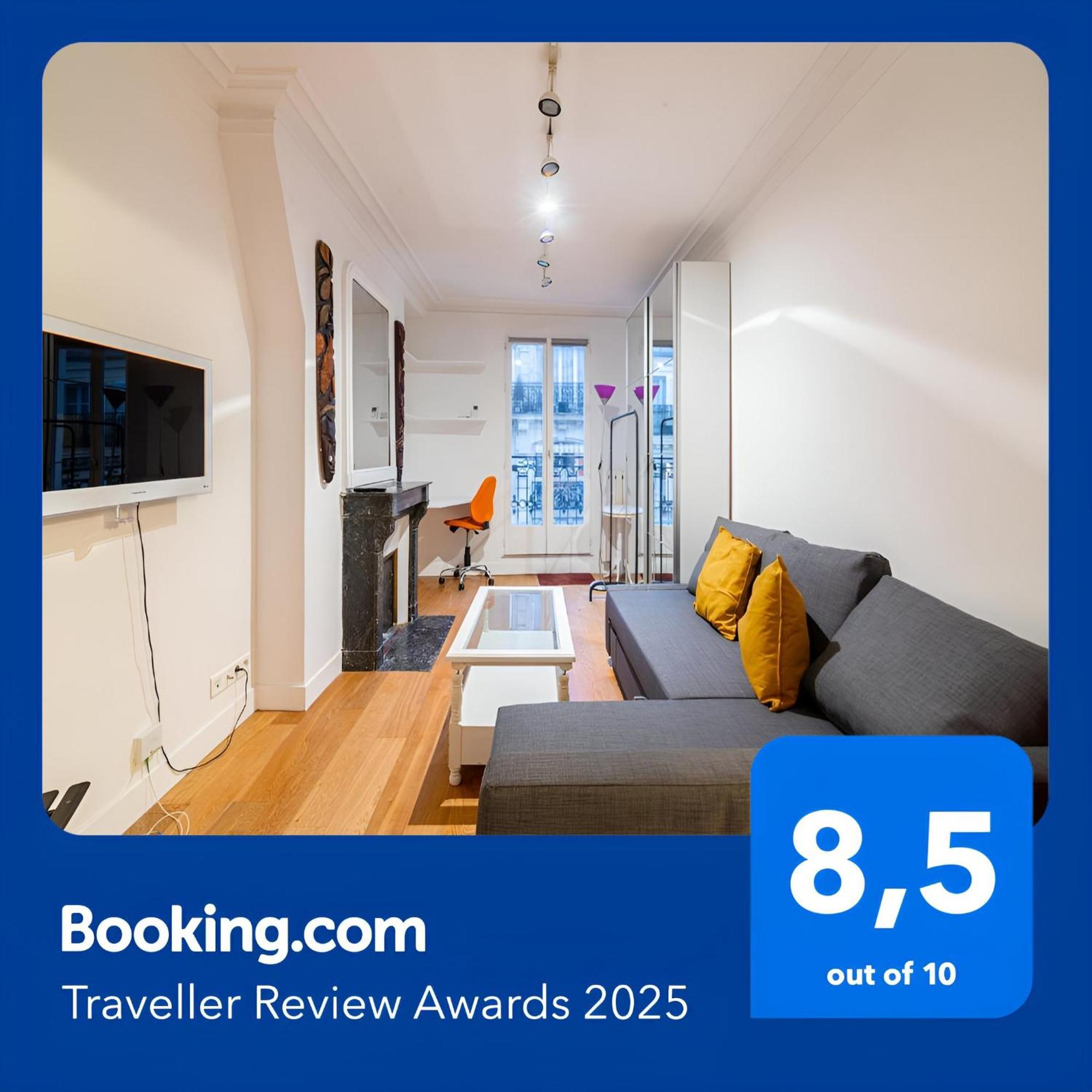 Luxurious 1 Bedroom Tour Eiffel Saint Dominique Free Netflix Paris Luaran gambar